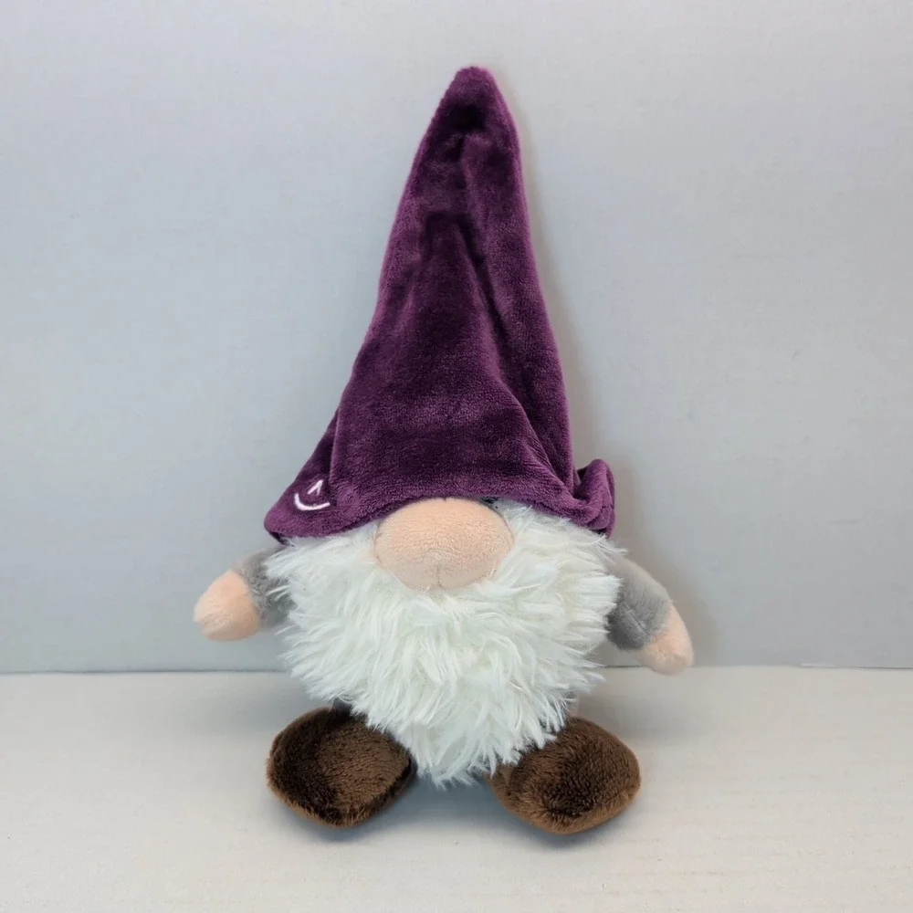 Aurora The Gnomlins Plush Purple Hat Gnome Plush Toy Collectibles 10